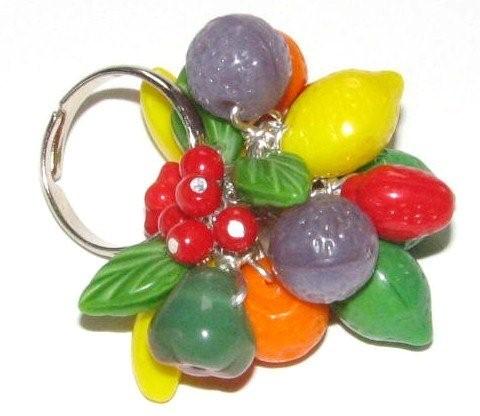 Julia Lee's
                Jewelry fruit ring