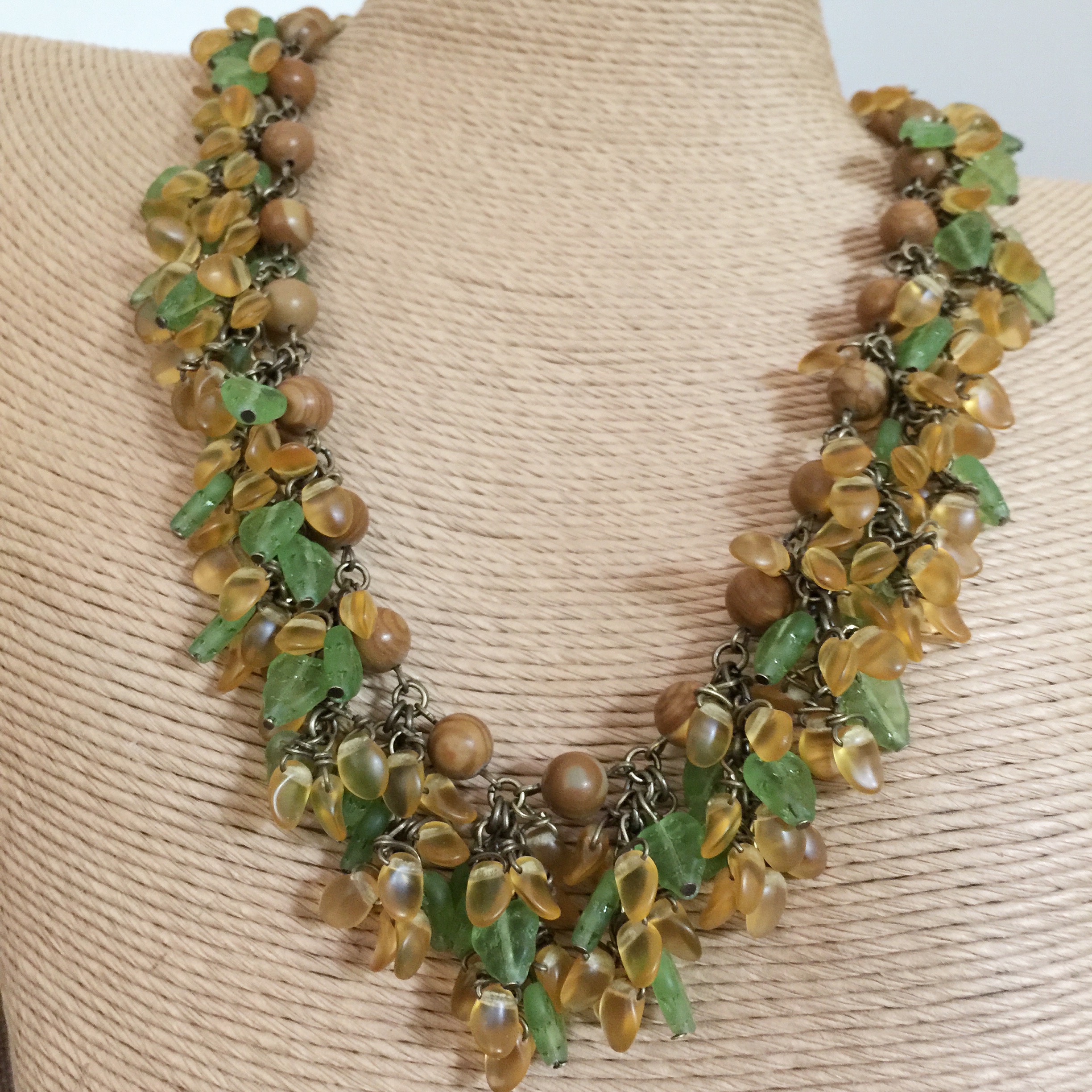 Julia
                  Lee's Flannel bush necklace